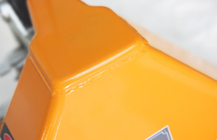 手动叉车图片展示焊接细节--168飞艇开奖官网开奖记录查询结果--手动叉车|液压堆高车|小型搅拌机|石材夹具