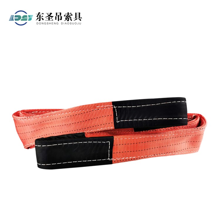 彩色扁平吊装带缝纫工艺